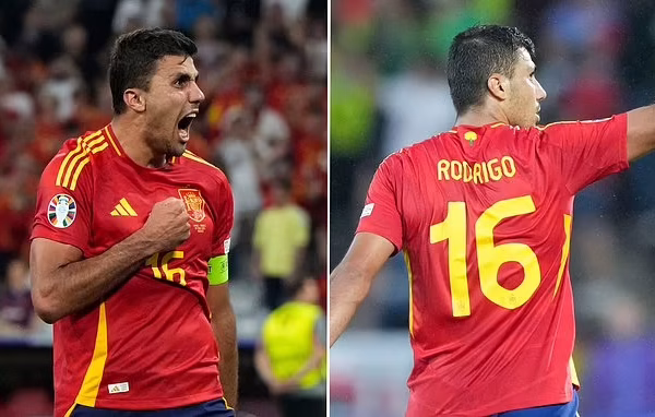 rodri jersey number