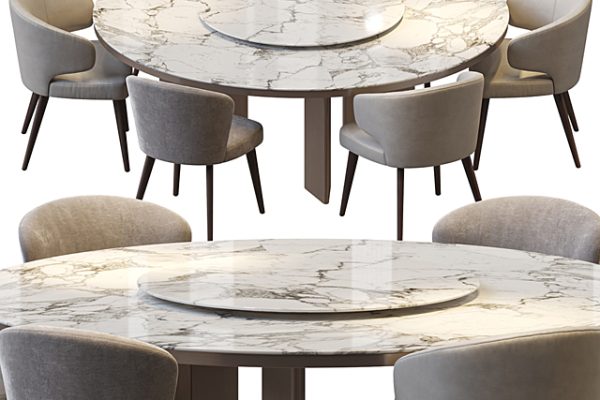 marble table