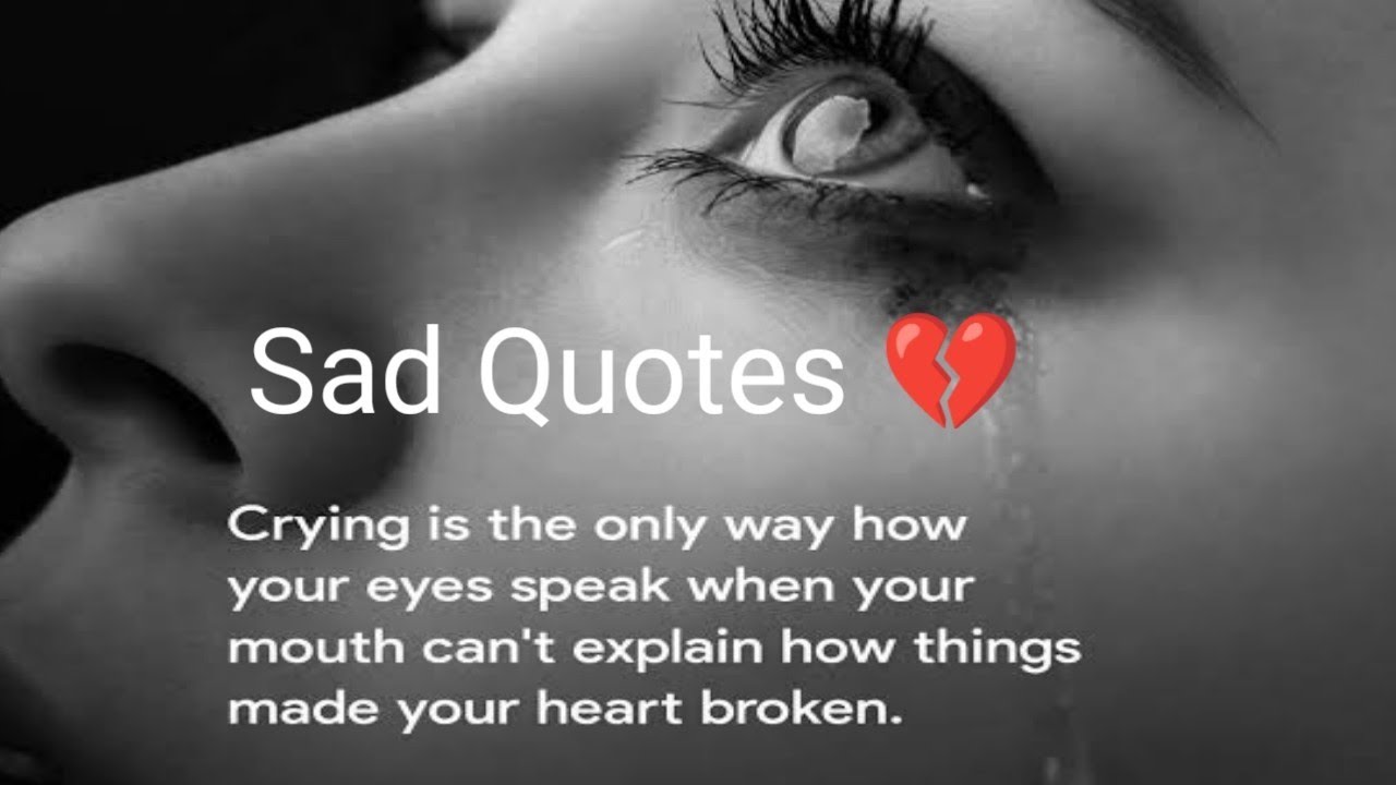 quotes about crying