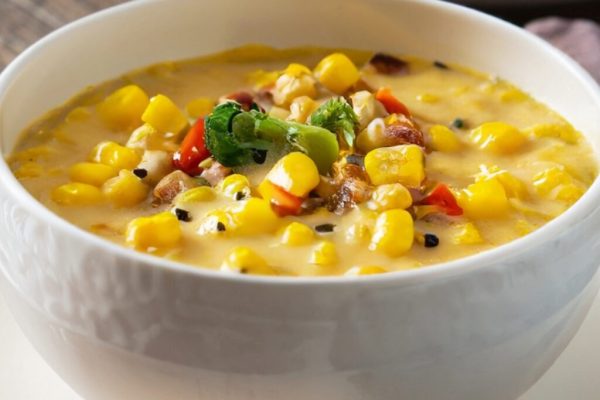cold corn soup vegan