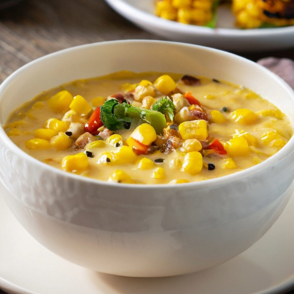 cold corn soup vegan