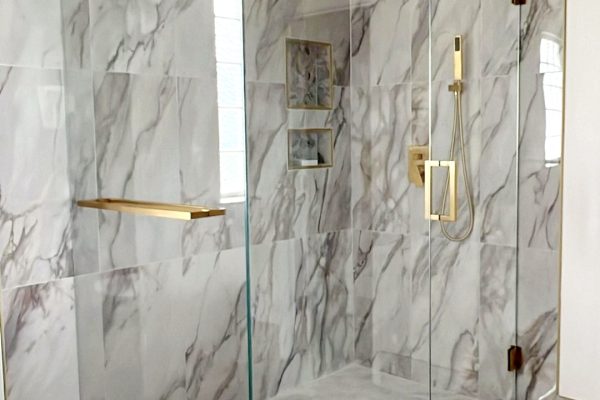 how do you fix a 3 panel sliding shower door