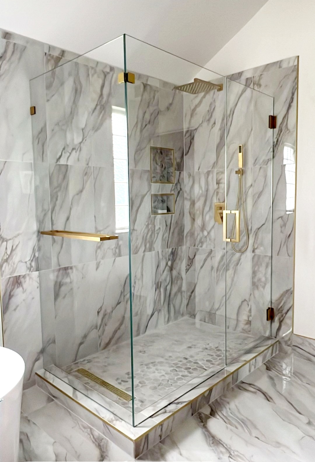how do you fix a 3 panel sliding shower door